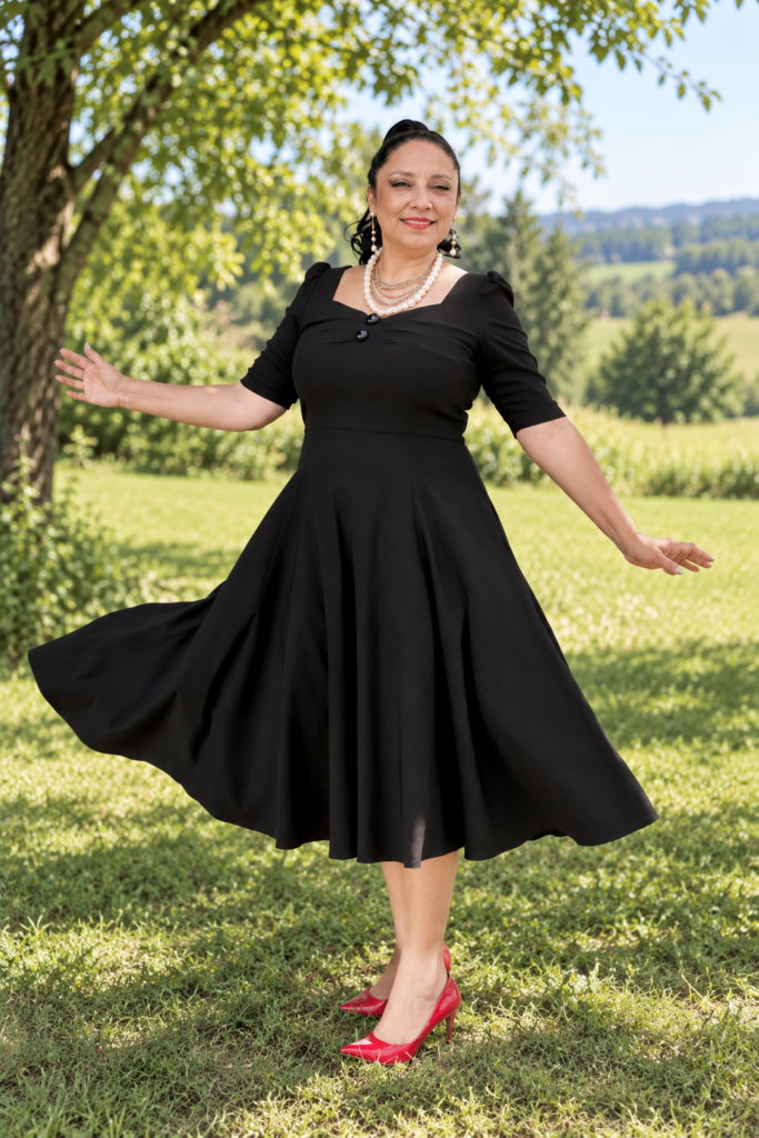 Robe rétro Audrey