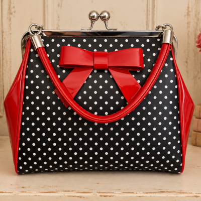 Sac rétro Cherry Kiss